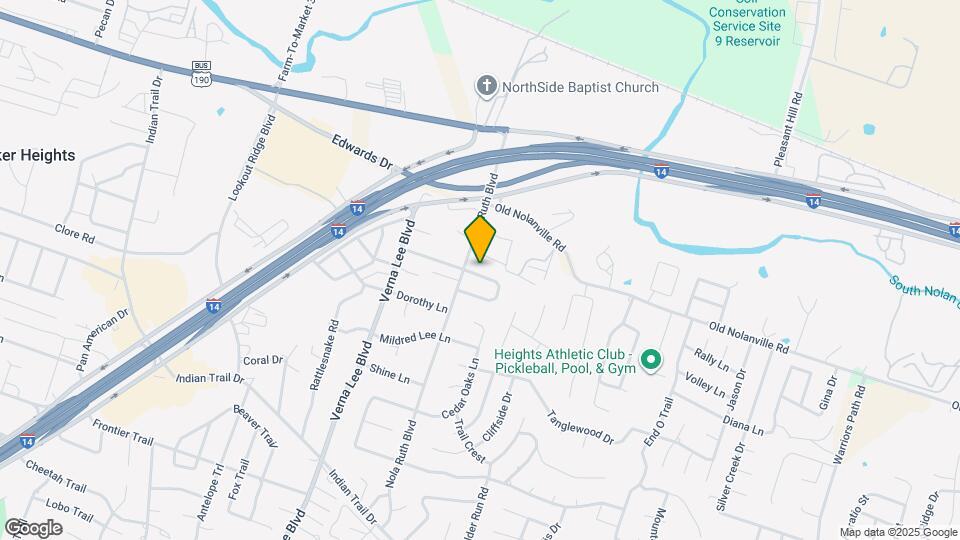 1208 Preswick Cir Map and Location Details