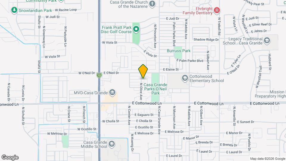 302 E Evelyn St Map and Location Details