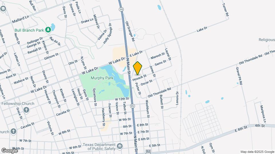 205 Hosack St Map and Location Details