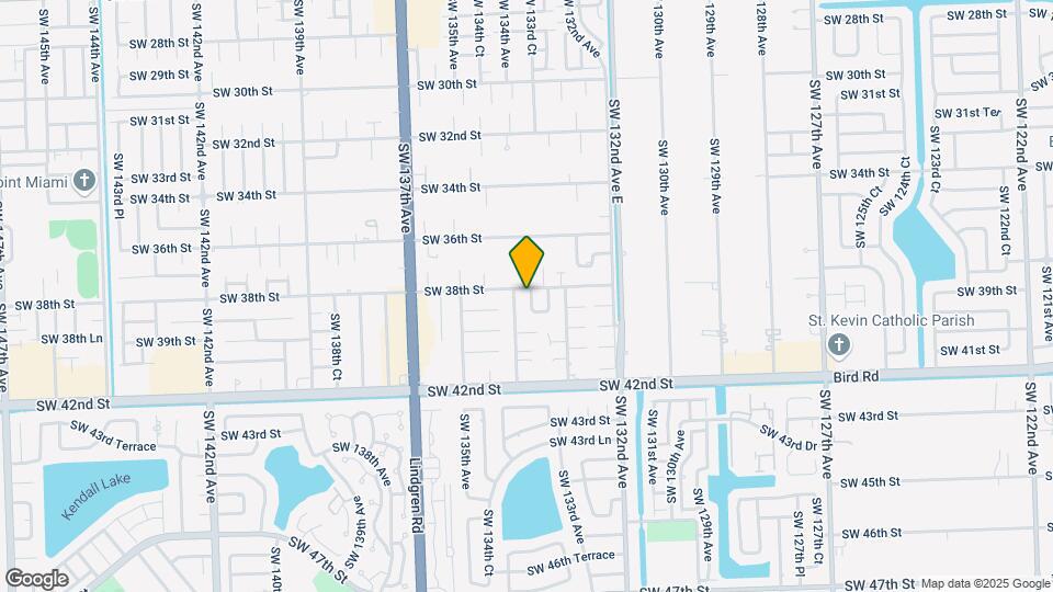 3812 SW 133rd Pl Map and Location Details