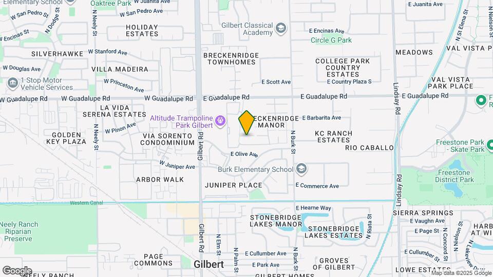 221 E Kroll Dr Map and Location Details