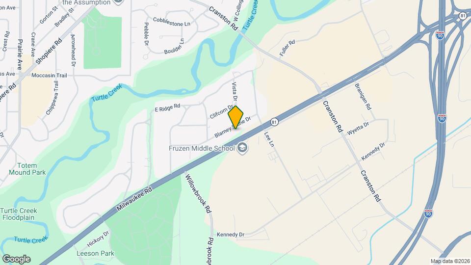 2570 Blarney Stone Dr Map and Location Details