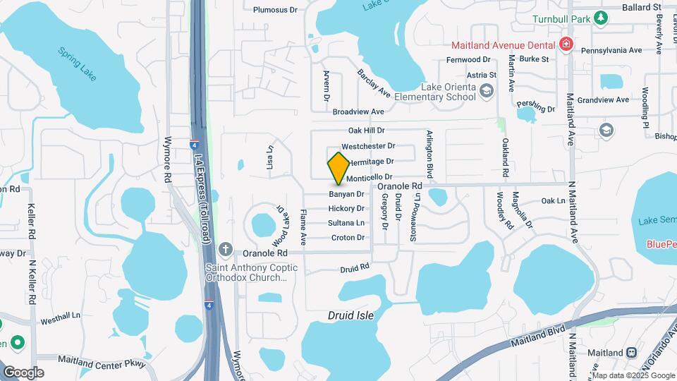357 Banyan Dr Map and Location Details