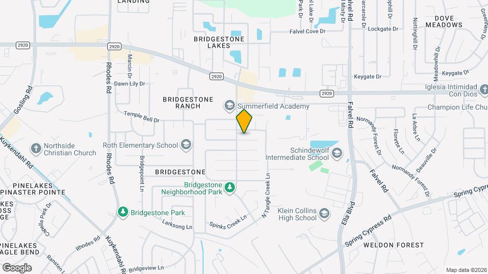 4310 Stallion Brook Ln Map and Location Details