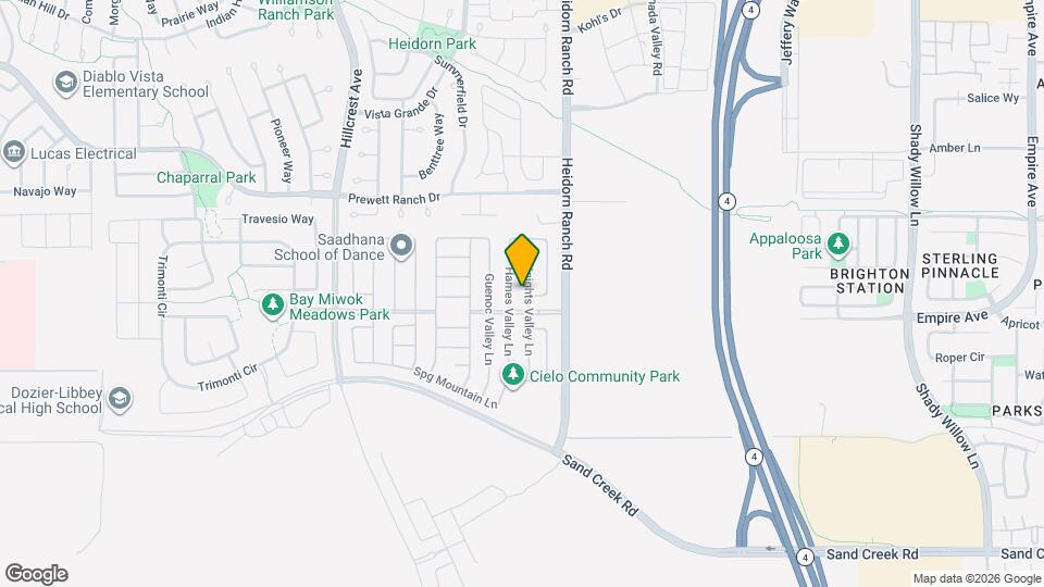 5348 Knights Valley Ln Map and Location Details
