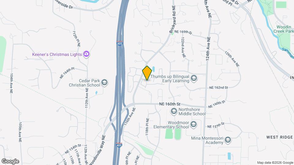Bothell Townhouse Mapa y Detalles de la Ubicación