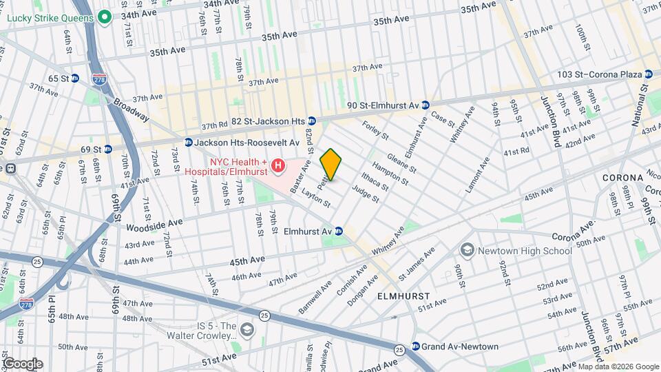 4251 Ketcham St, Unit 3rd Floor Map and Location Details