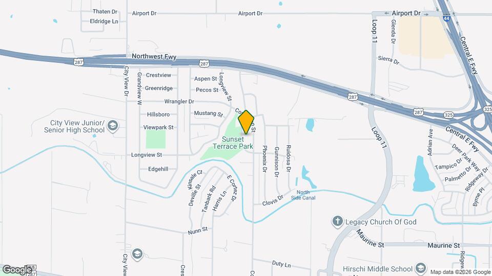 1611 Cimarron Trail Map and Location Details