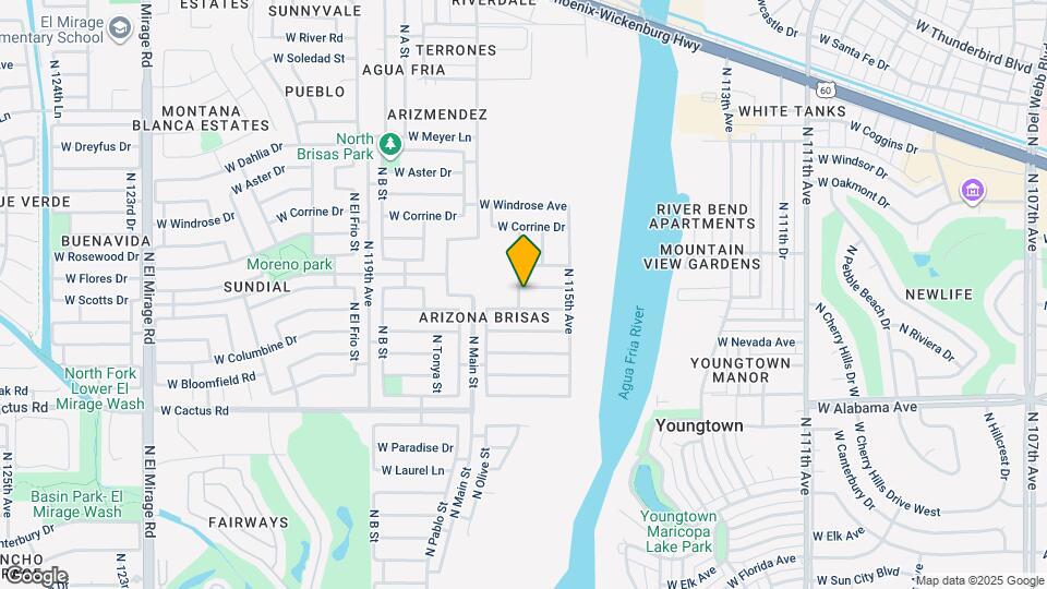 11545 W Scotts Dr Map and Location Details