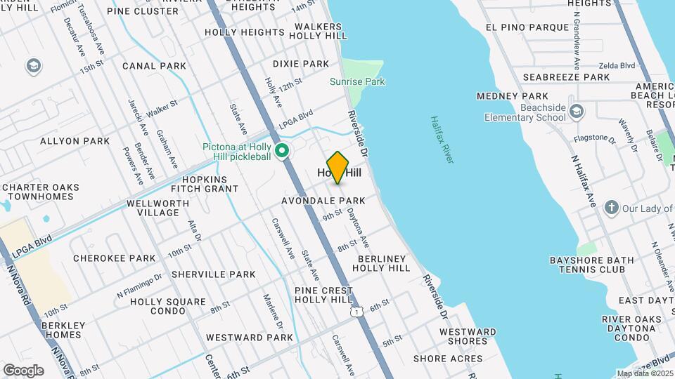 930 Daytona Ave Map and Location Details