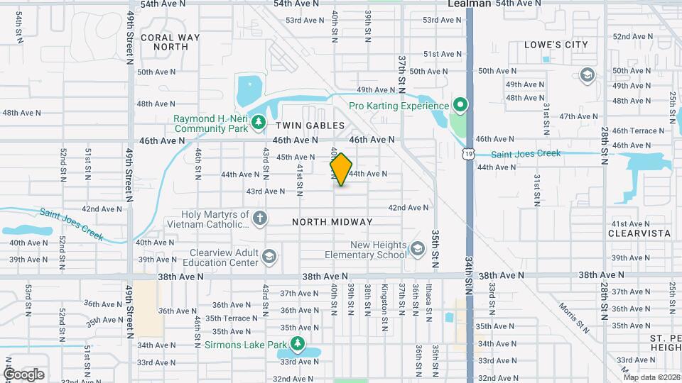 3979 43rd Ave N, Unit 43rd Ave N Mapa y Detalles de la Ubicación