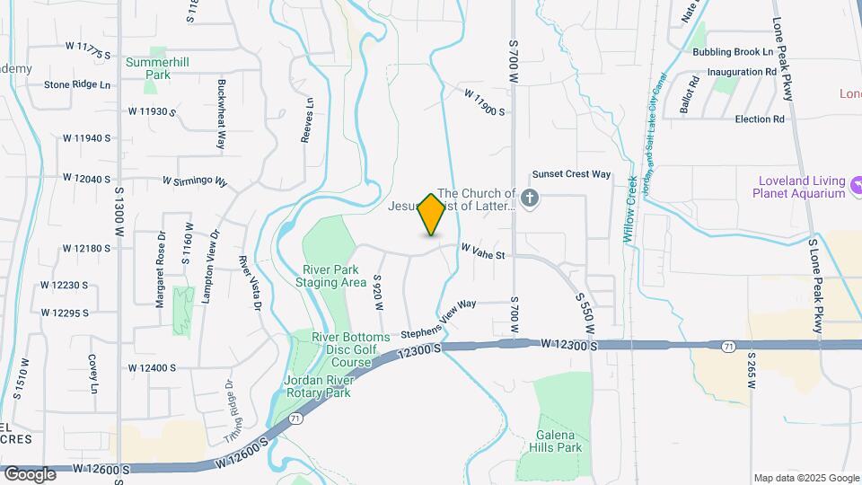 12084 S Allison Park Ct Map and Location Details