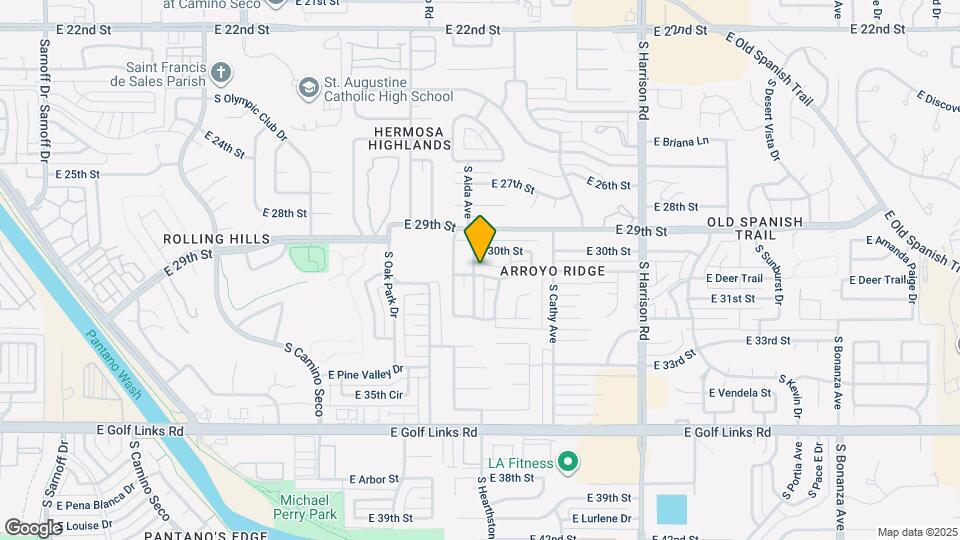 2035 S Darling Ave Map and Location Details