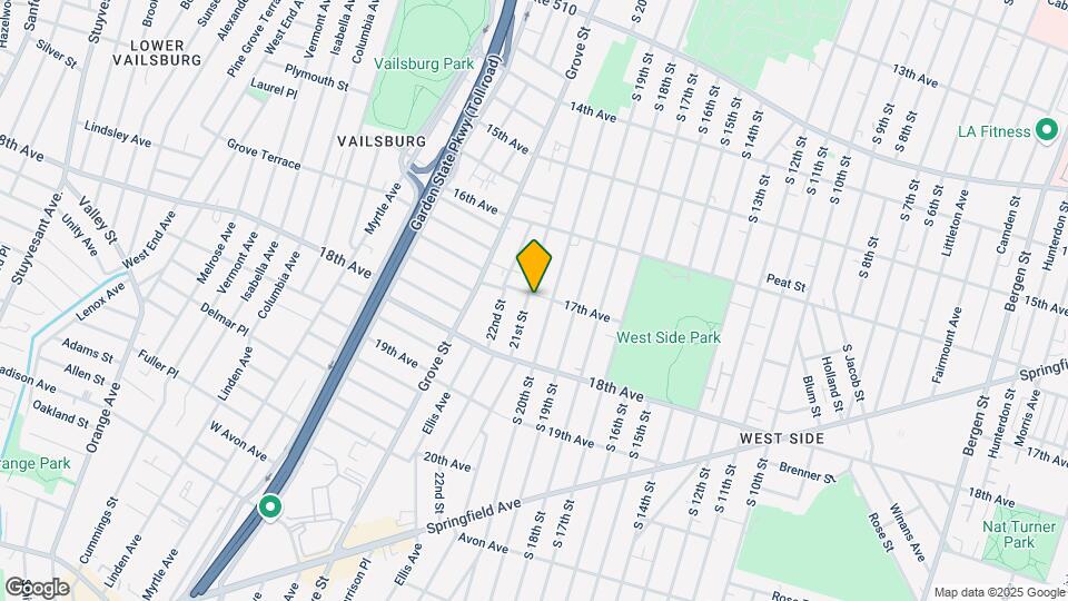 226 21st St Map and Location Details