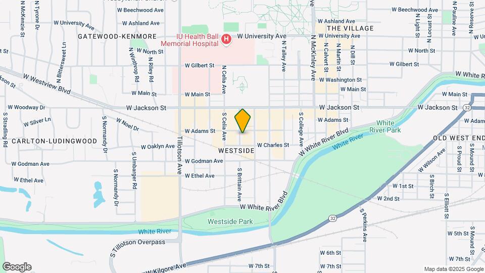 408 S Brittain Ave Map and Location Details