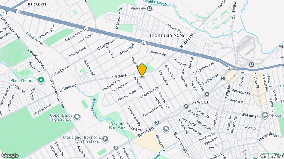 7234 Hazel Ave Map and Location Details