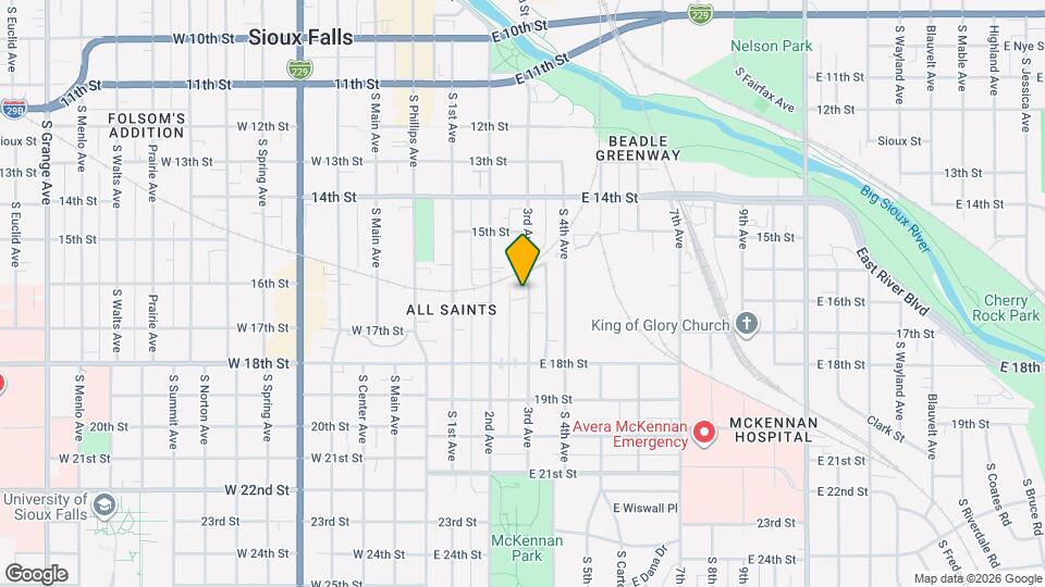 741 S 3rd Ave Map and Location Details