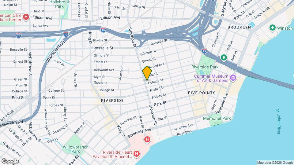 2359 College St Map and Location Details