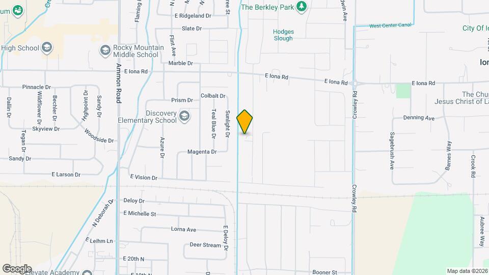 2871 N 41st E Map and Location Details