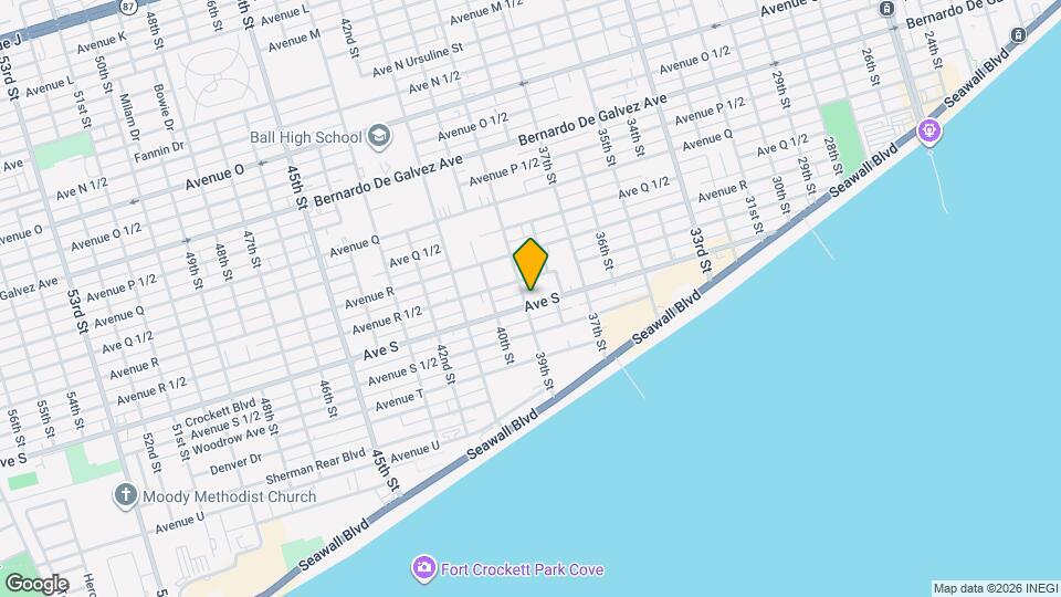 3828 Ave S Map and Location Details