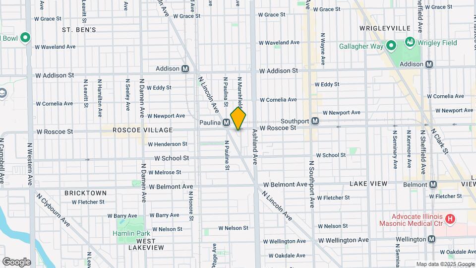 3350 N Marshfield Ave, Unit S Map and Location Details