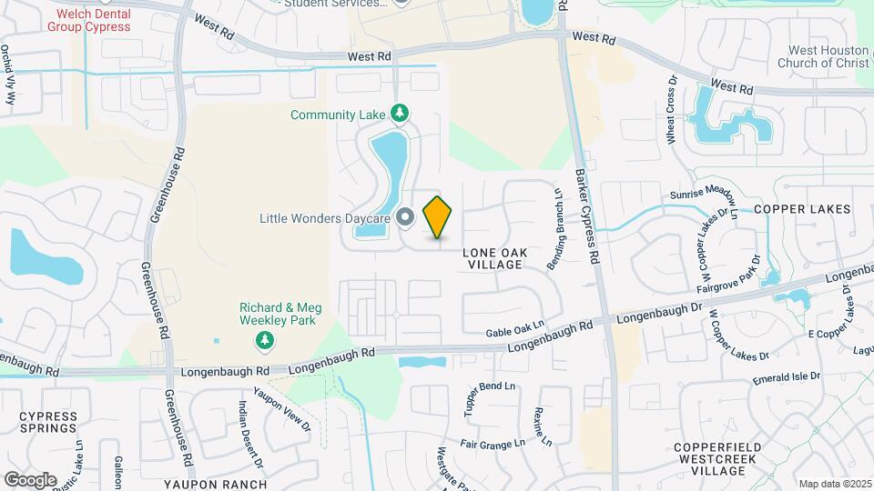 18302 Red Oak Manor Ln Map and Location Details