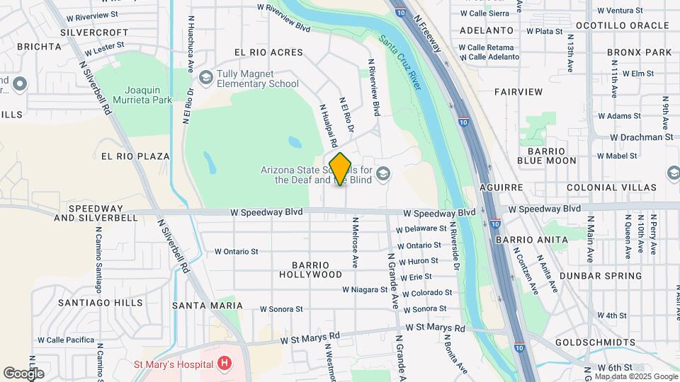 1137 N Yucca St Map and Location Details