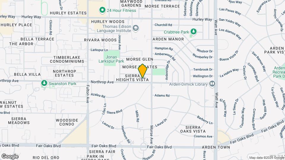 3033 Northrop Ave Map and Location Details