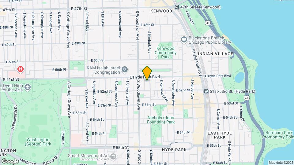 5114-5118 South Kimbark Avenue Apartments Map and Location Details