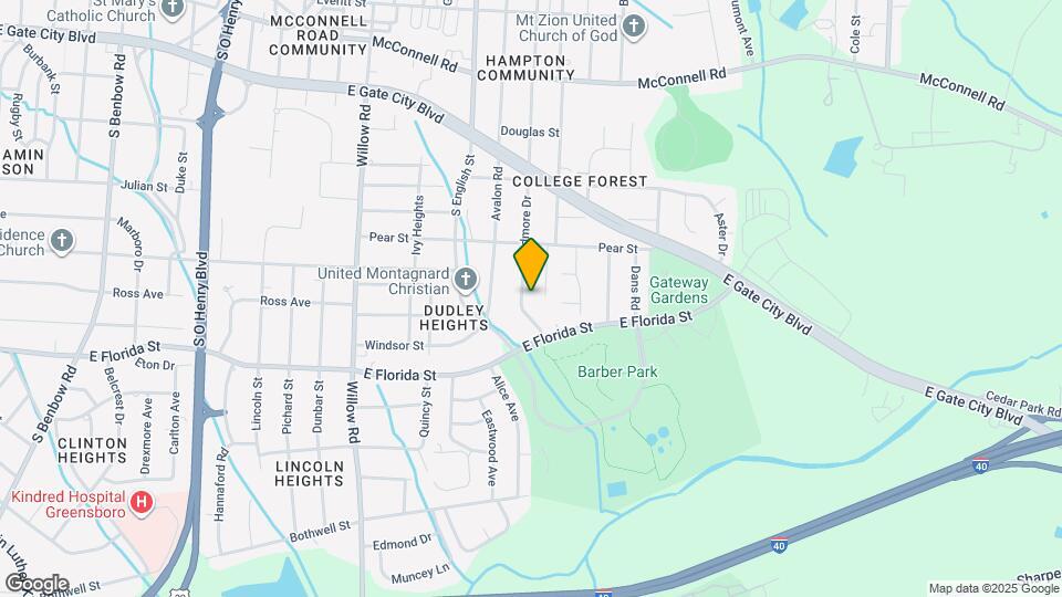 1417 Ardmore Dr Map and Location Details