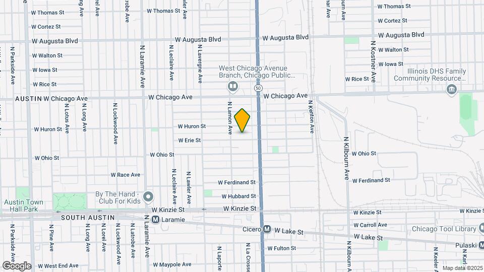 4836 W Erie St Map and Location Details