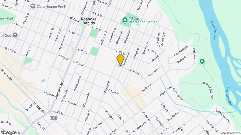 901 Carolina St Map and Location Details