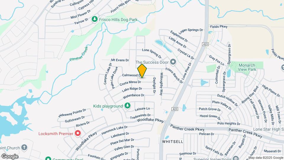 2713 Costa Mesa Dr Map and Location Details
