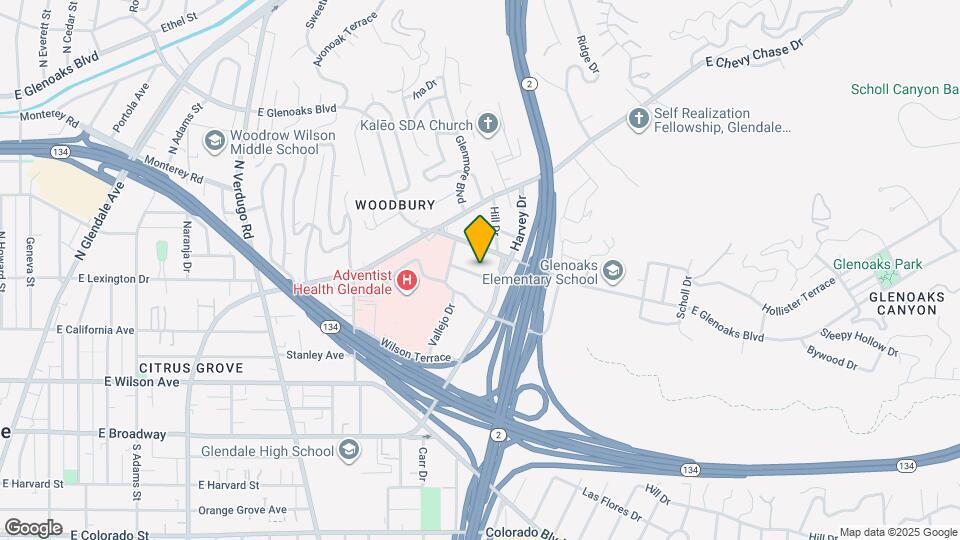 1803 Orchard Ave Map and Location Details