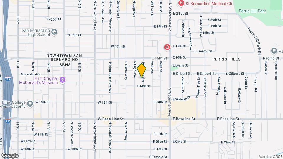 1440 N Sepulveda Ave Map and Location Details