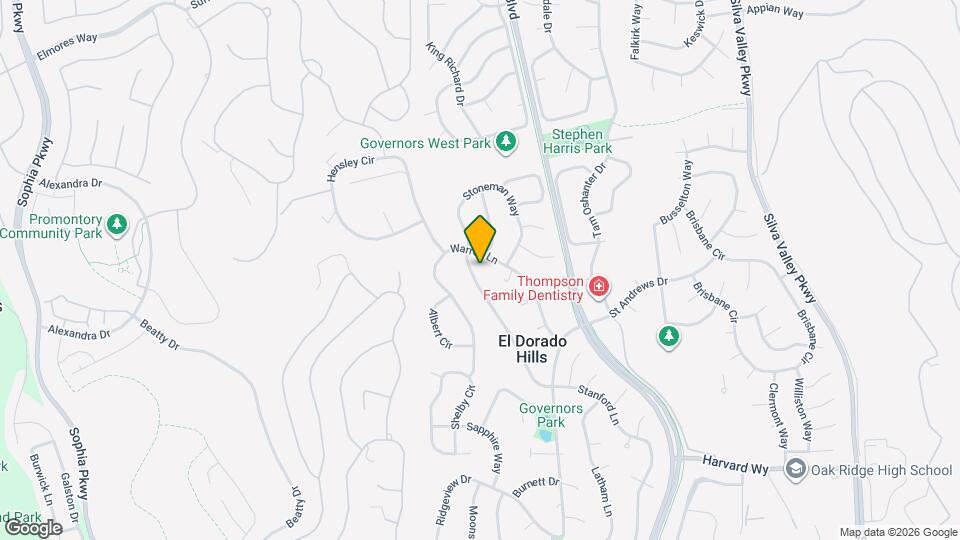 2815 Stanford Ln Map and Location Details