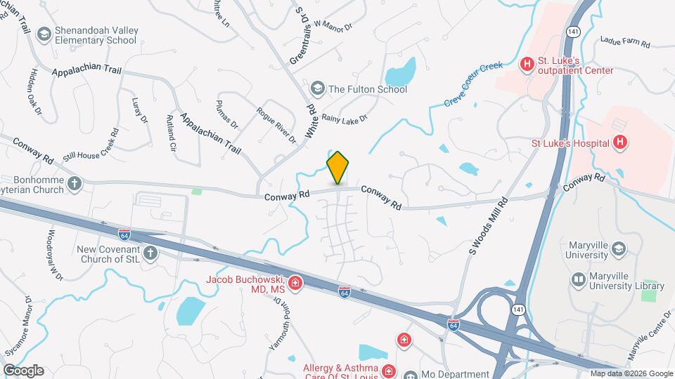 14479 Conway Rd Mapa y Detalles de la Ubicación