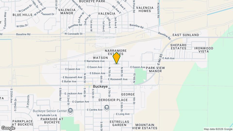 714 E Eason Ave Mapa y Detalles de la Ubicación