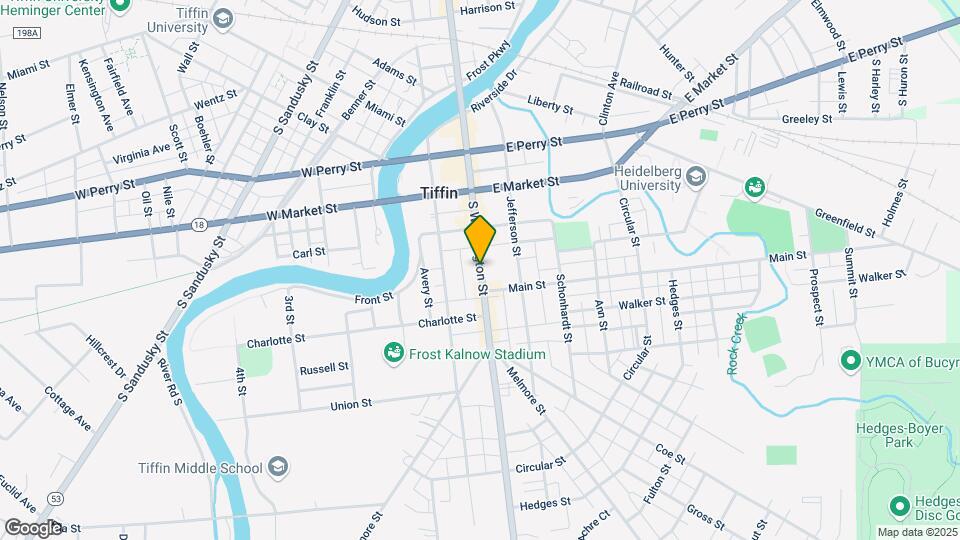 184 S Washington St, Unit 184 Floor 2 Map and Location Details