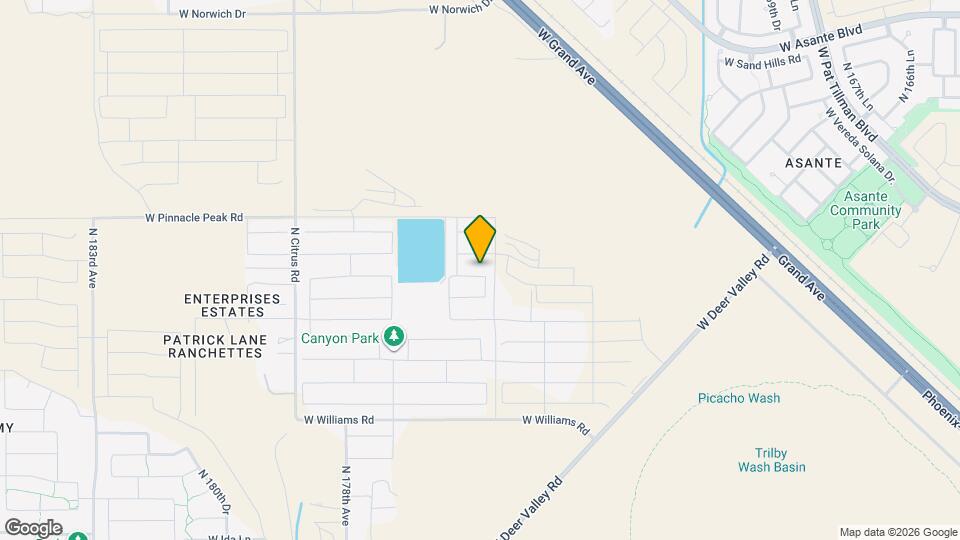 17534 W Villa Chula Ln Map and Location Details