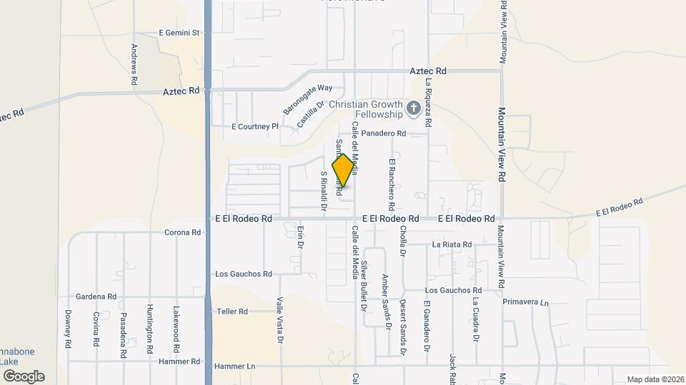 4960 Santa Evinita Rd Map and Location Details