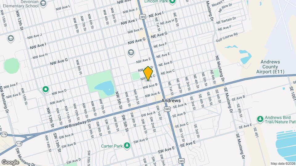 303 NW 1st St Mapa y Detalles de la Ubicación