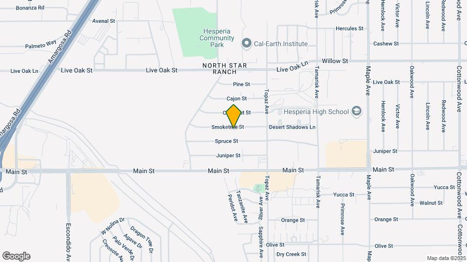 13965 Smoketree St, Unit D Map and Location Details