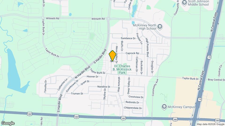 2616 Terrace Dr Map and Location Details