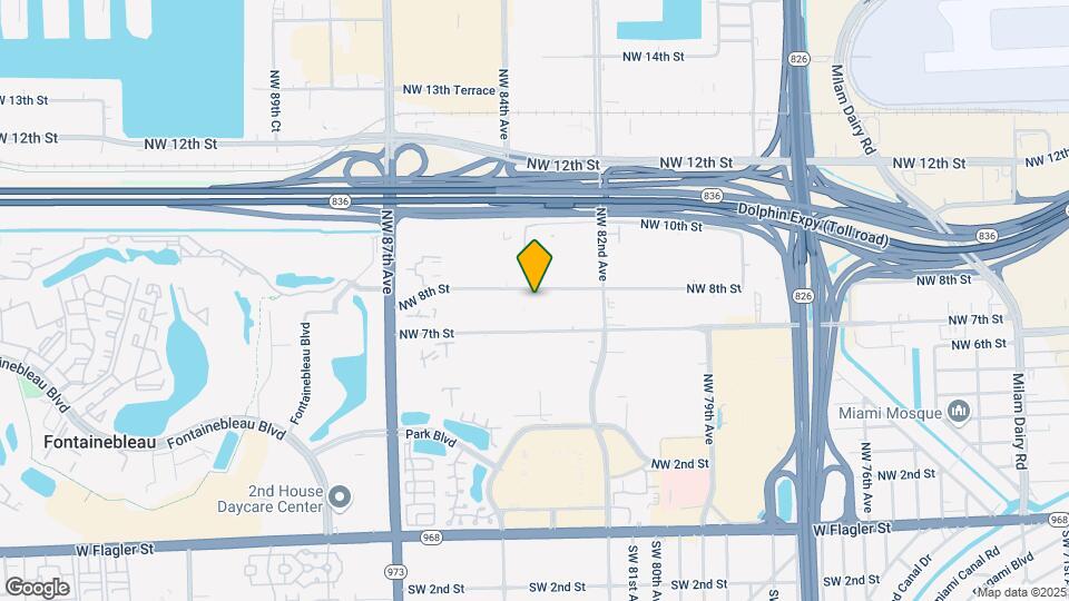 8340 NW 8th St Map and Location Details