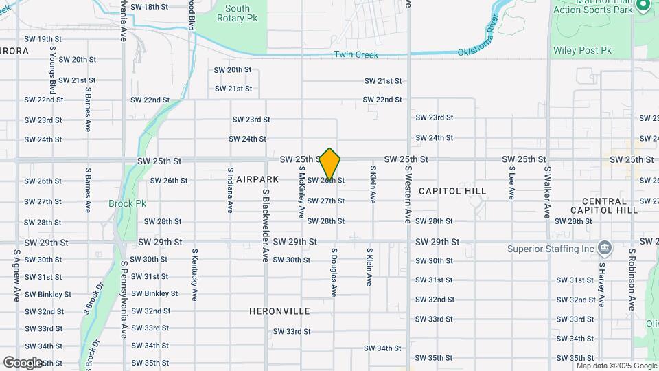 1108 SW 26th St Map and Location Details