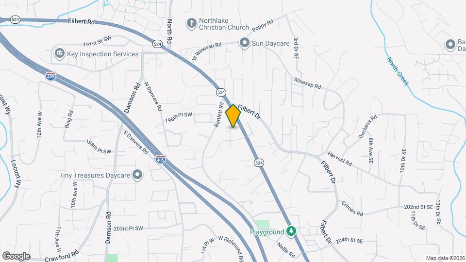 19725 Meridian Pl W Map and Location Details