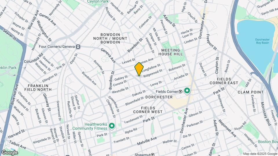 95 Topliff St Map and Location Details