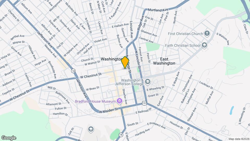 74 E Chestnut St Map and Location Details