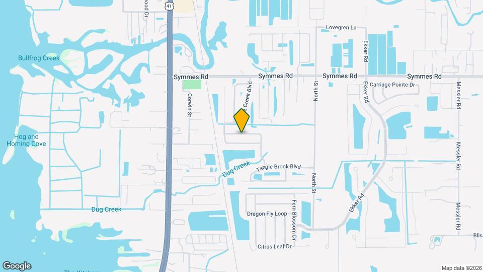 7319 Tangle Bend Dr Map and Location Details